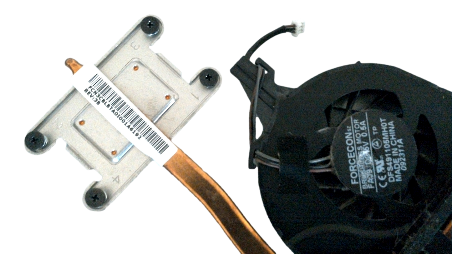 Laptop Heatsink Assembly w Cooling Fan Toshiba Satellite L755D-S5109