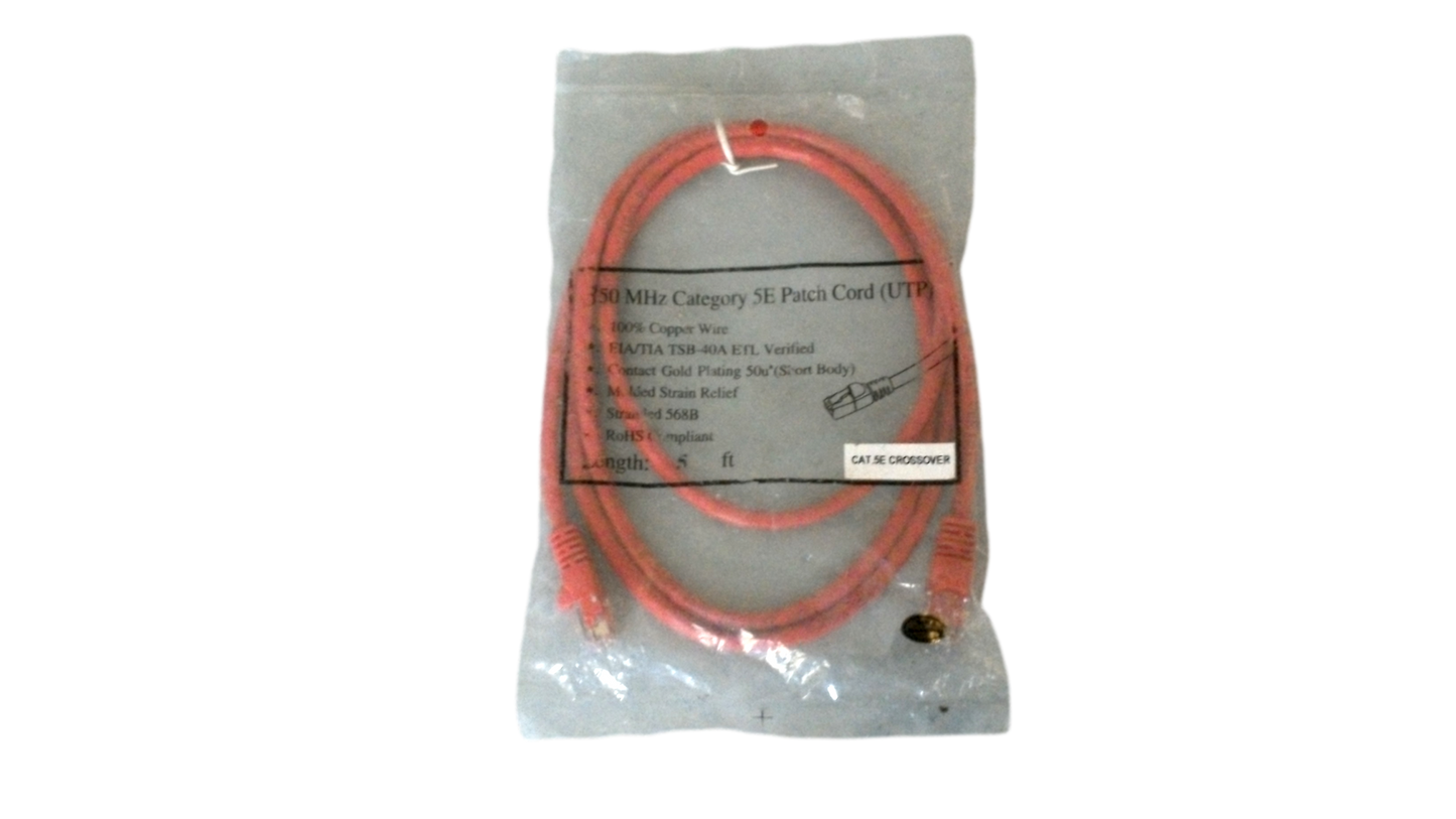 New 350 MHz Category 5E Patch Cord (UTP) - 5FT