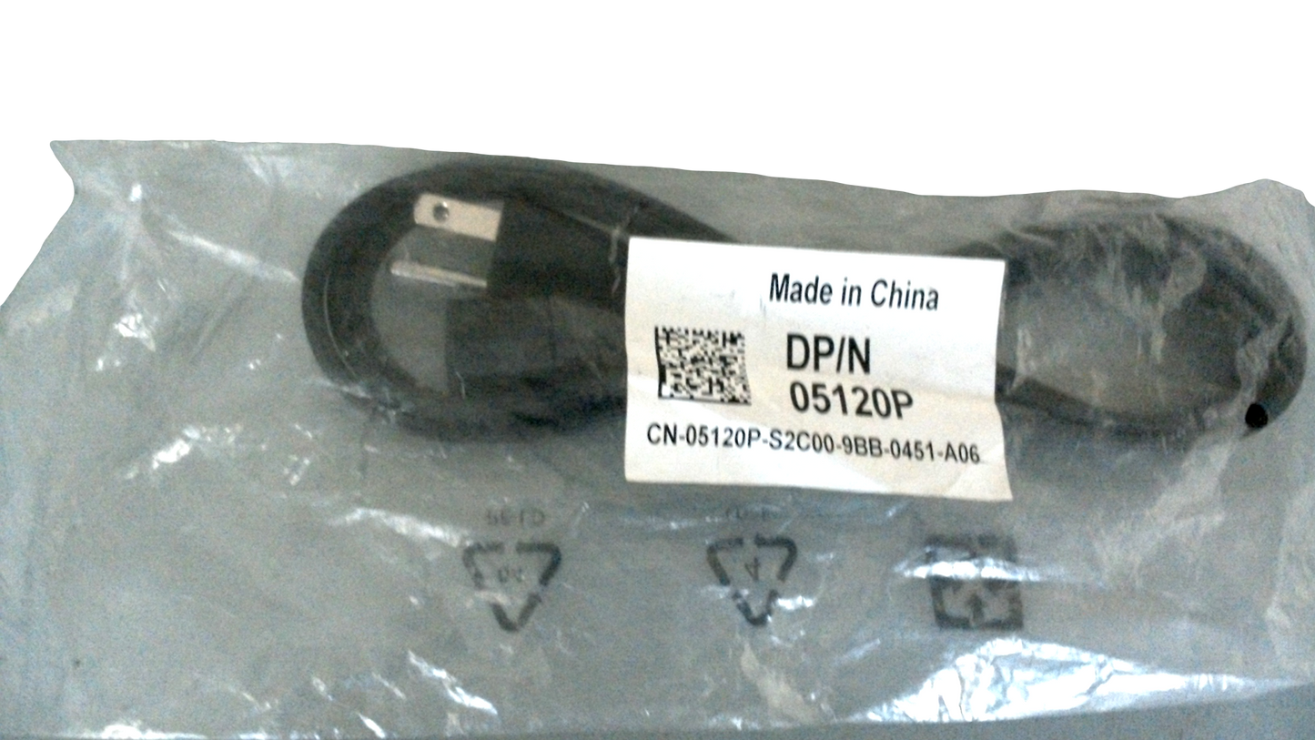 NEW Dell 5120P Universal Computer Monitor 6 ft Power Cables