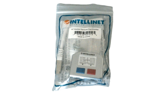 New Intellinet Modular Distributor - Network splitter RJ-45 (M) (F) double shielded