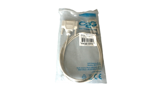 Cables To Go 03019 DB25 Male to DB9 Female Serial RS232 Null Modem Cable
