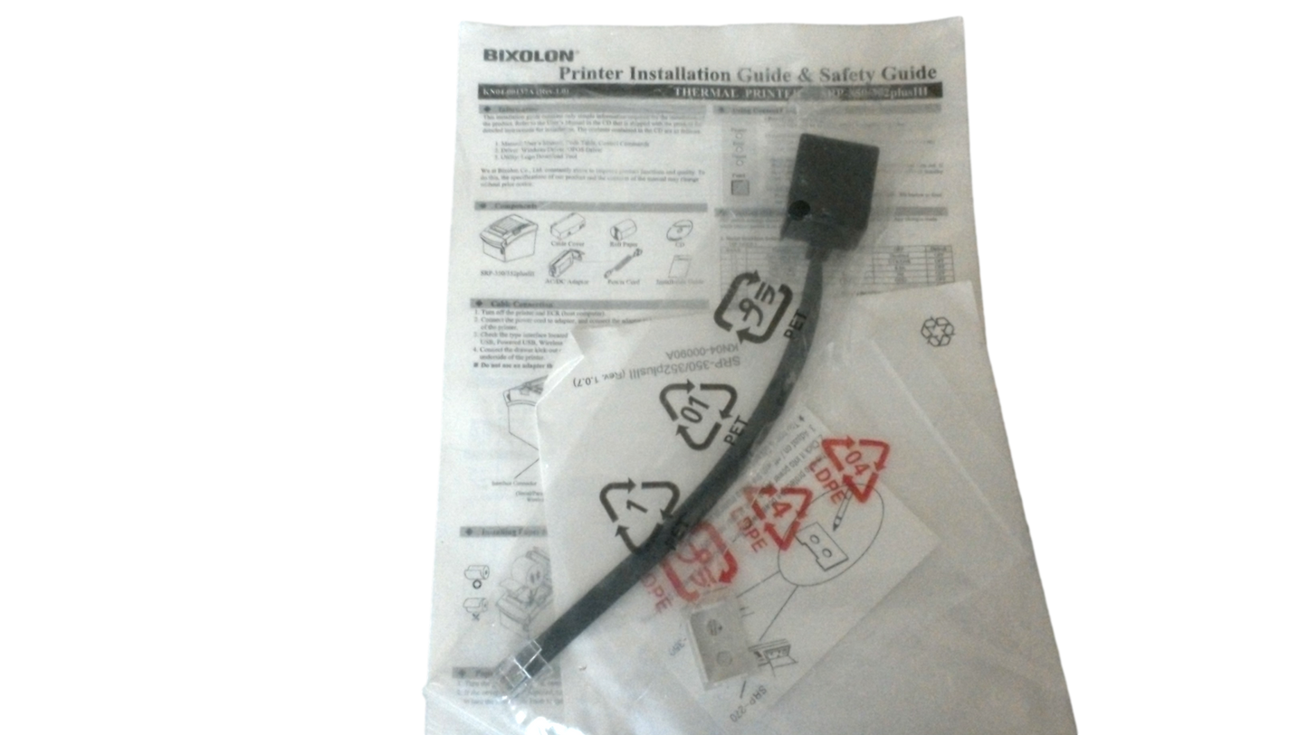 New Installation Guide/Software for Bixolon Thermal Printer SRP-350/352PLUS III