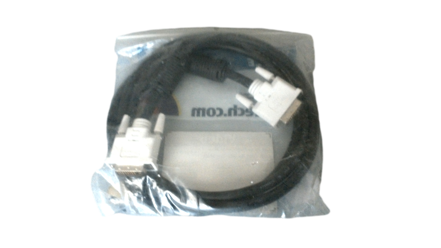 NEW 6 ft. Black DVI Cable Male to Male