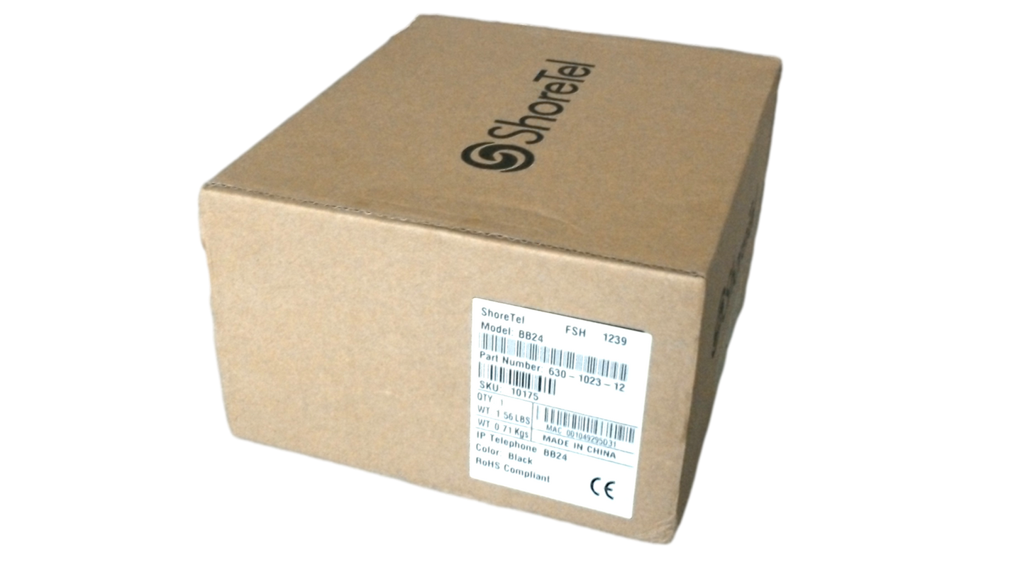 New ShoreTel BB24-B IP Button Box (10175) - Black