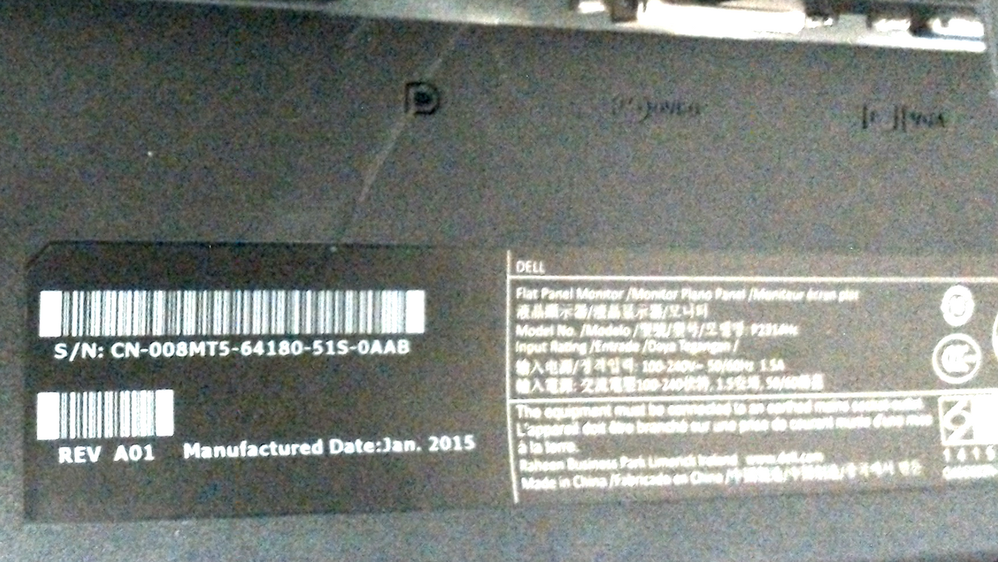 Dell P2314H 1920x1080 23" LED Backlight LCD Monitor