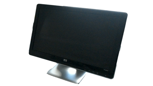 HP 20” Color LCD Monitor 2009m Integrated Speakers Front Controls
