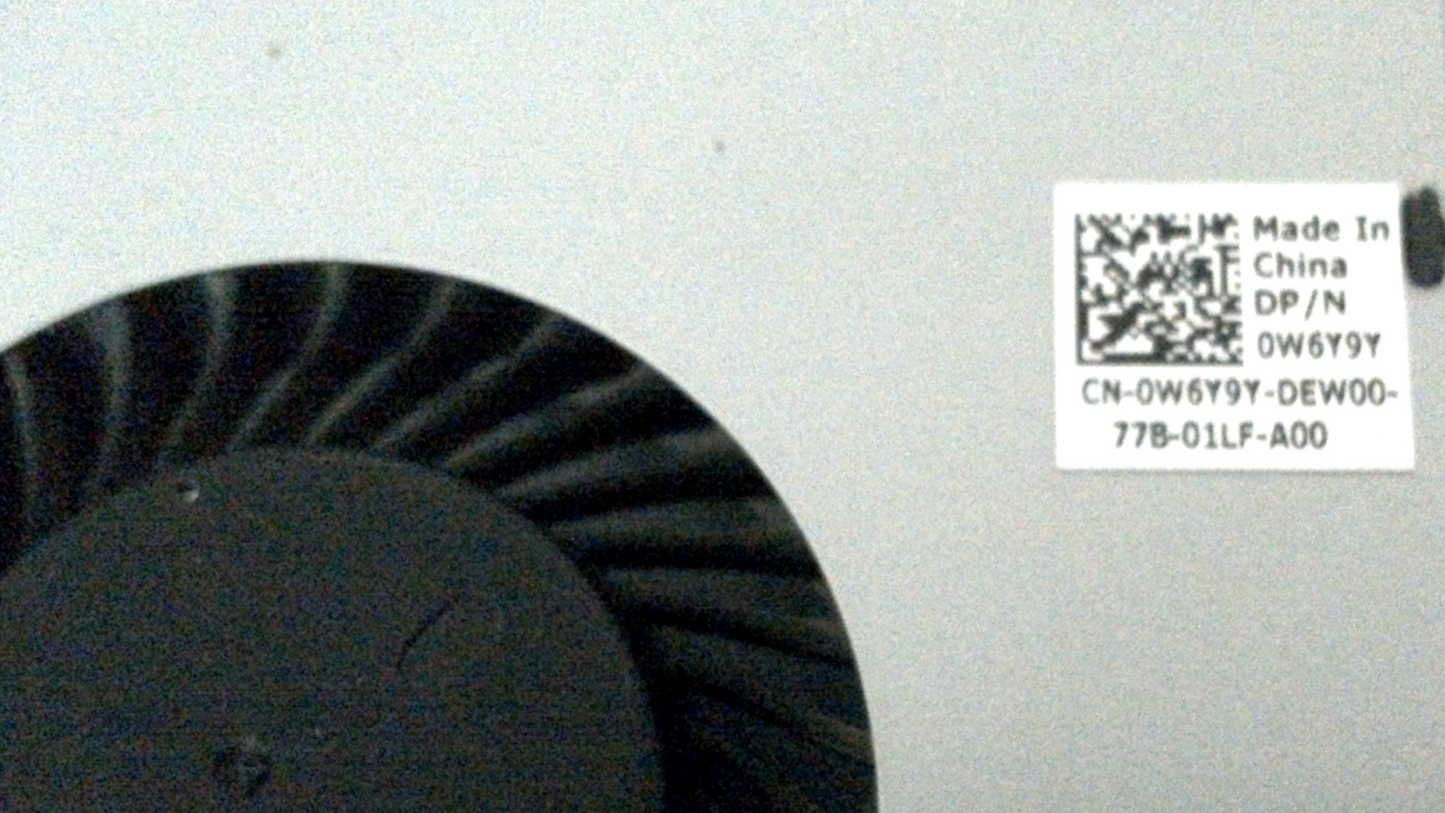 Dell OptiPlex 3050 CPU Desktop Cooling Fan W6Y9Y 0W6Y9Y CN-0W6Y9Y