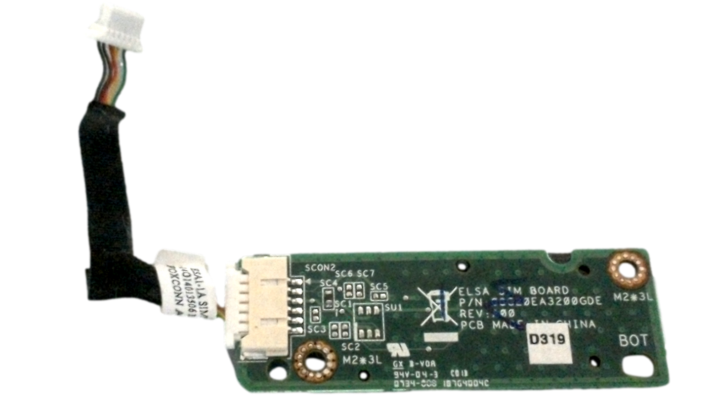 Dell Inspiron 1420 Vostro 1400 Laptop OEM SIM Board w/ Cable 08G20EA3200GDE 175
