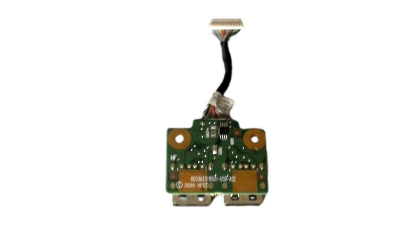 HP Pavilion DV5-2000 Dual USB Port Board w/ Cable 6050A2318501 6017B0264801