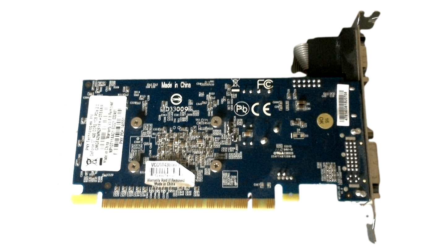 PNY GMGT43WN2F1FH + 0TE4AIA NVIDA GEFORCE GT 430 1 GB GDDR3 HDMI VIDEO CARD