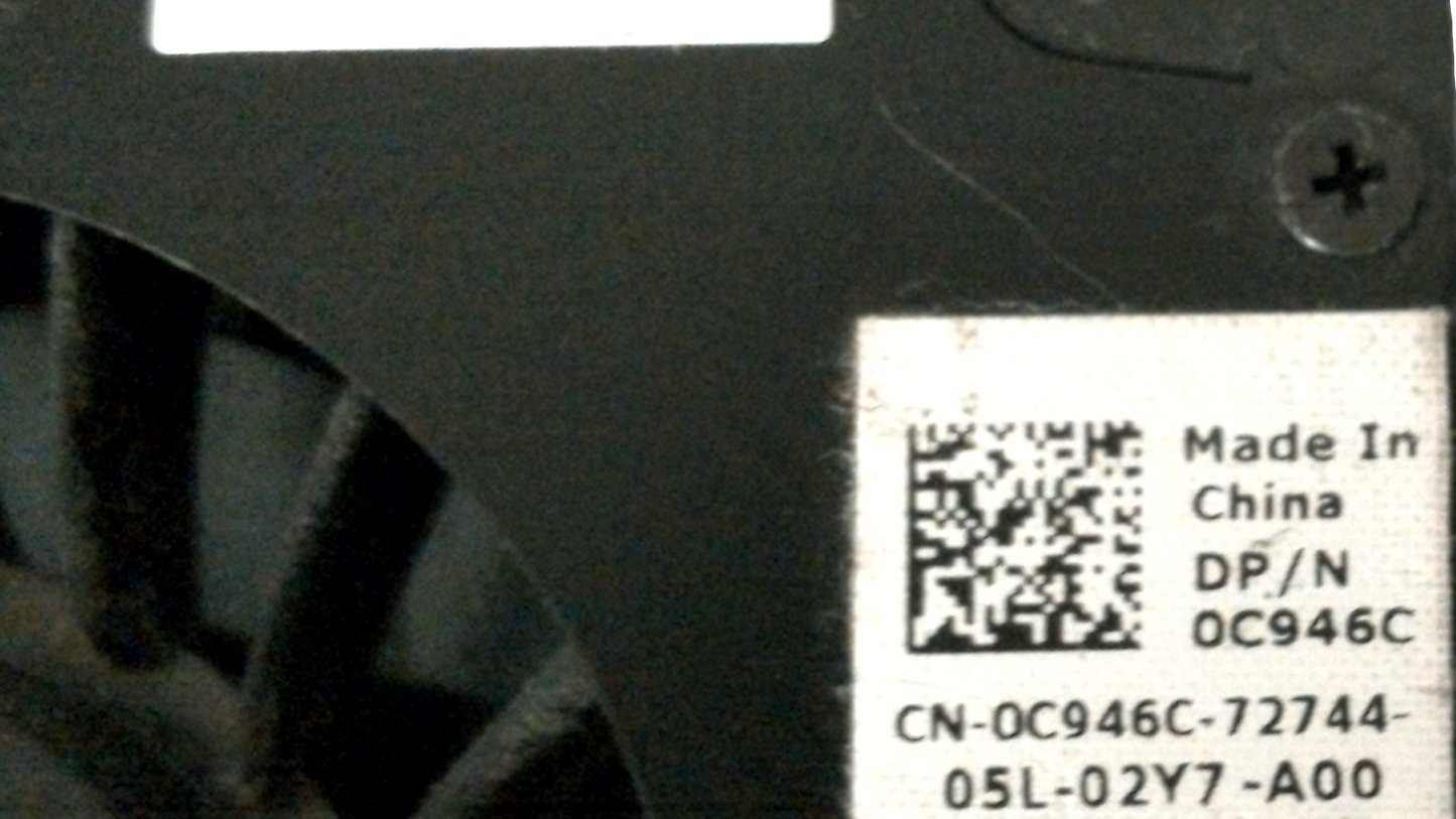 Dell Latitude E5400 E5500 Laptop Cpu Fan C946C 0C946C
