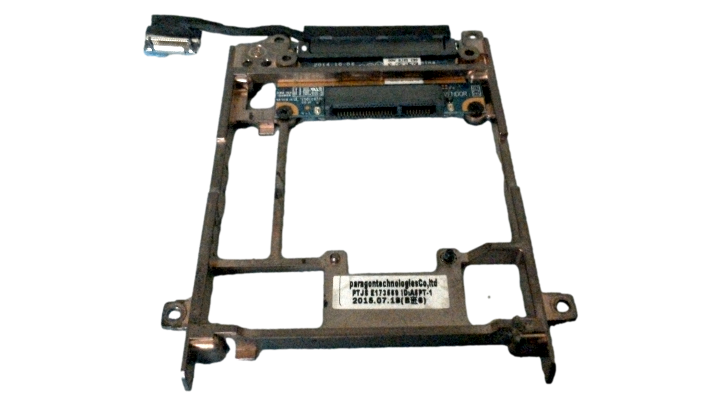 GENUINE Dell Latitude E7450 mSATA SSD to SATA HDD Caddy And Cable FCN4M ZBU10