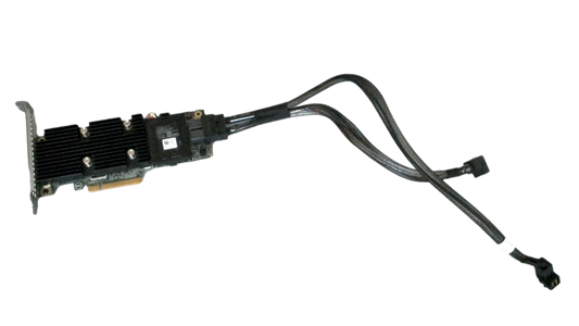 Dell PERC H730 1GB PCIe Raid Controller W/Battery 044GNF 44GNF Dual Mini Sas HD Cable for T330 P9VFY