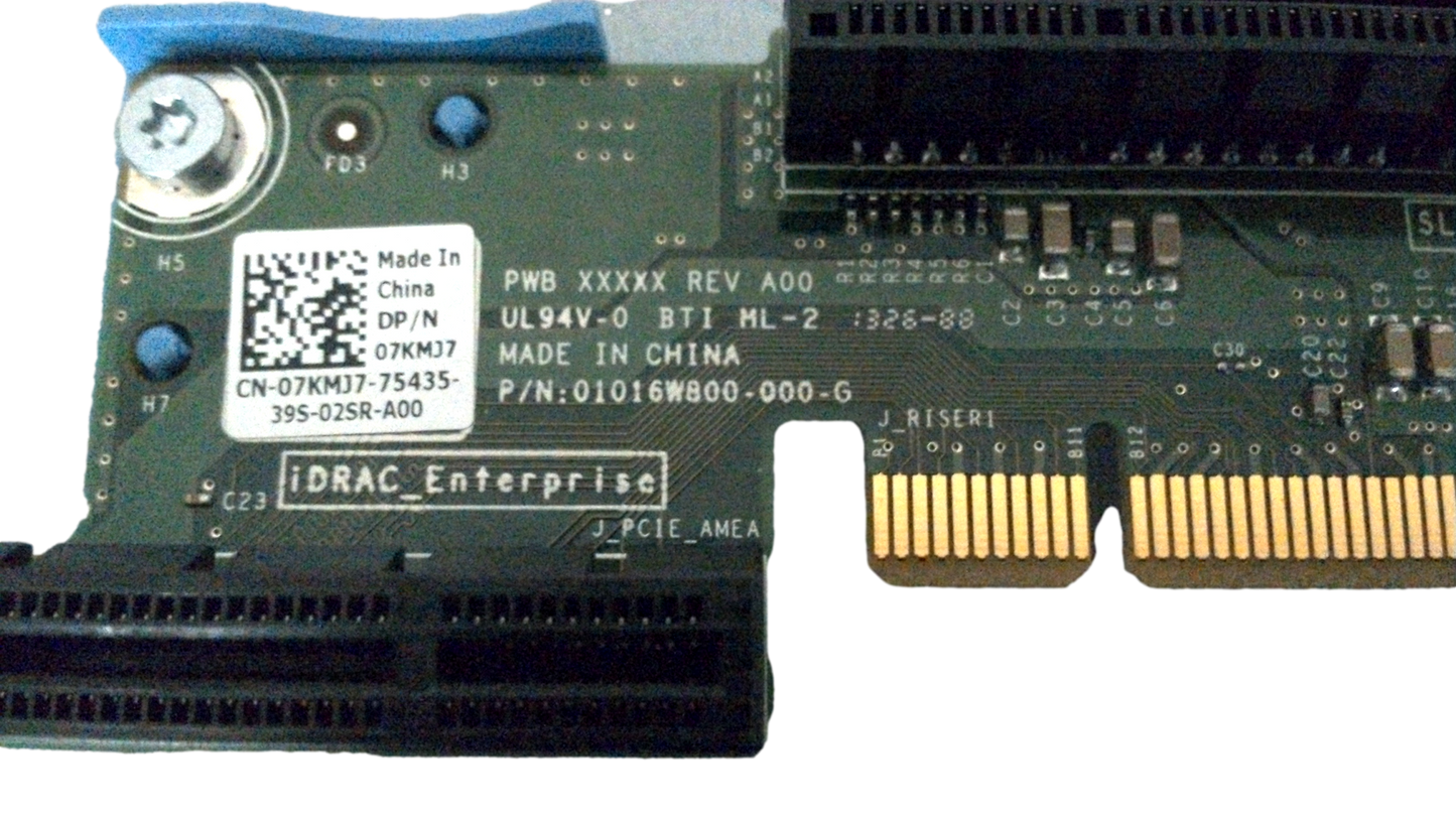 Dell Poweredge R420 Pcie 2P Dual Cpu Riser Card 7KMJ7 07KMJ7