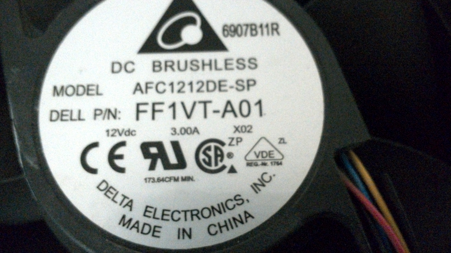 0HMGC9 OEM Genuine Dell PowerEdge T330 T430 T440 Rear Cooling Fan HMGC9