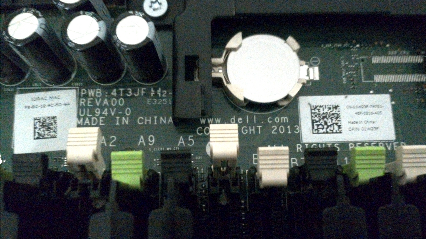 DELL Poweredge R620 Server System Motherboard Grade A 1W23F