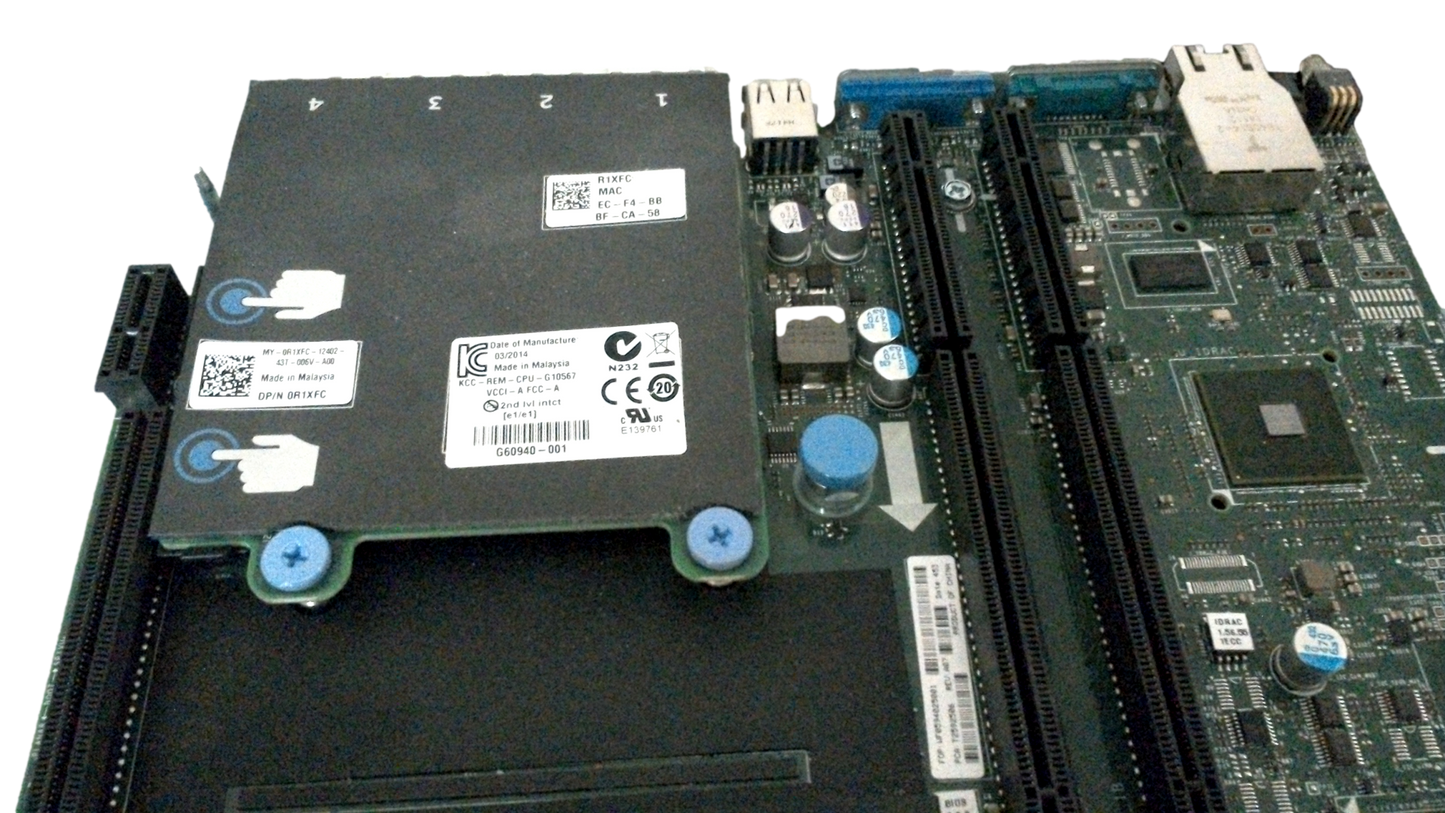 DELL Poweredge R620 Server System Motherboard Grade A 1W23F