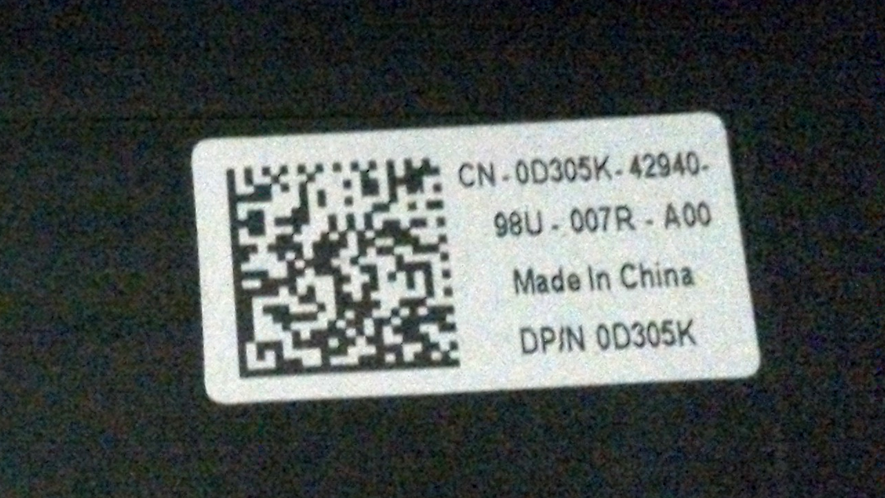 Dell D305K Shroud Assembly for PowerEdge R410