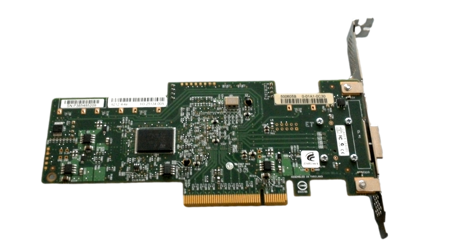 IBM LSI SAS 9212-4i4e Host Bus Adapter Full Height 46C8935