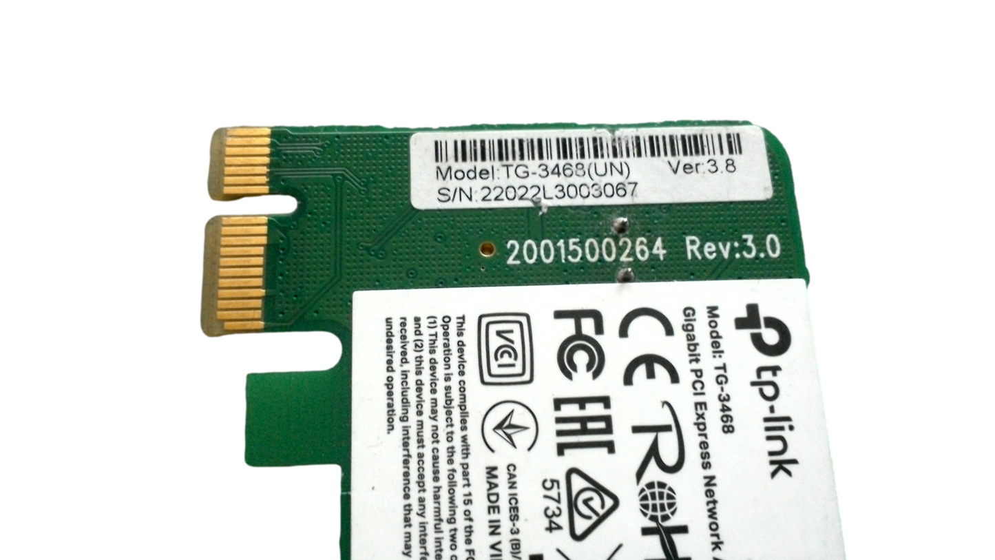 TP-LINK TG-3468 1000mbps Gigabit Network Adapter