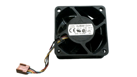 For DELTA AUB0612VH 12V 0.36A 60x60x25mm DC Brushless Fans