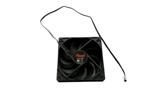 Rosewill DF1202512SELN 120mm x 25mm 12V Black Case Fan 3-Pin Connector