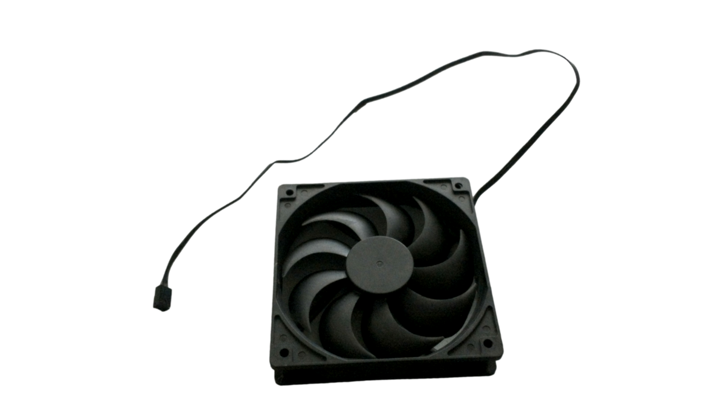 Rosewill DF1202512SELN 120mm x 25mm 12V Black Case Fan 3-Pin Connector