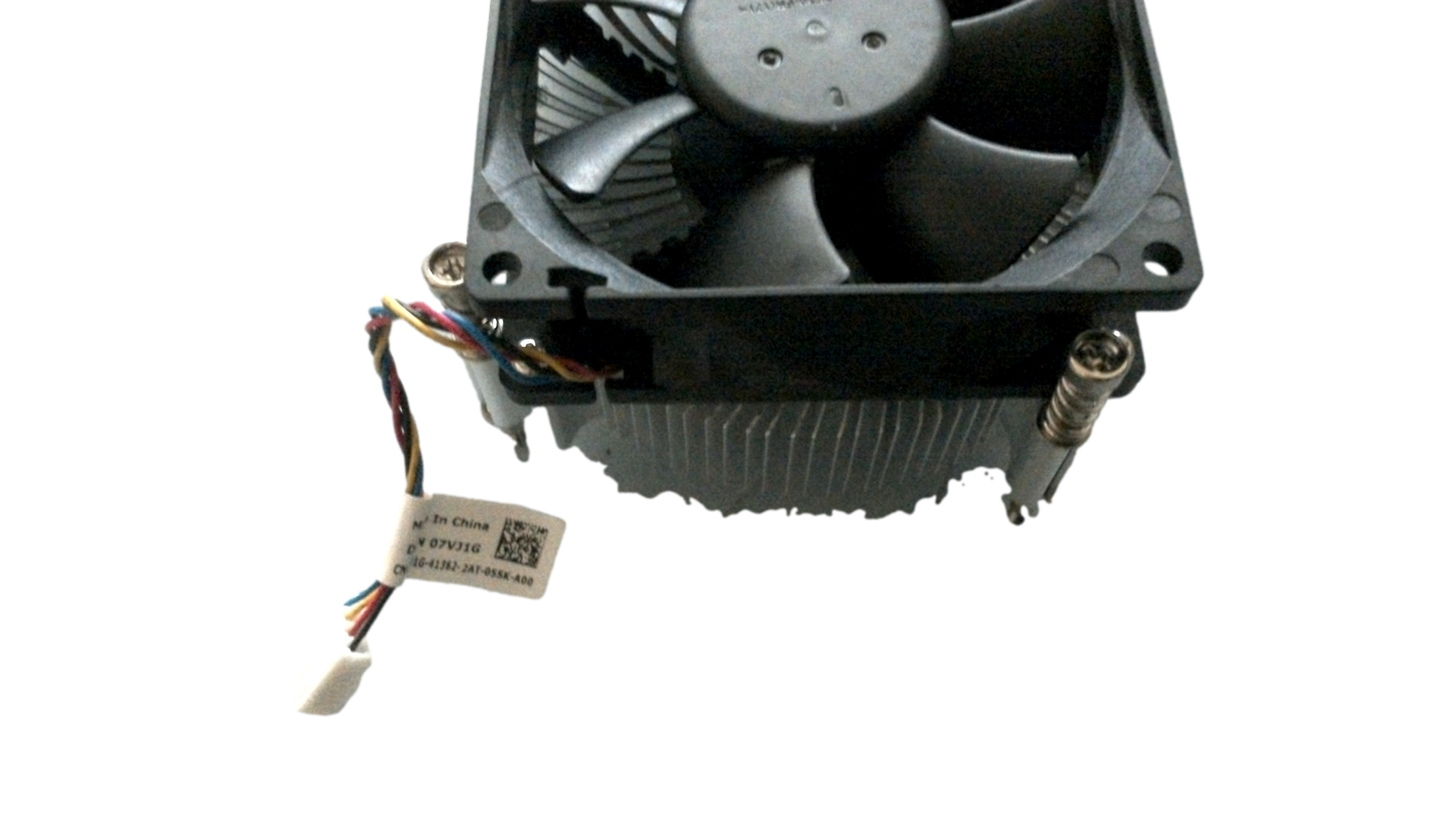 Dell OptiPlex 07VJ1G 4-Pin Cooling Fan & Heatsink