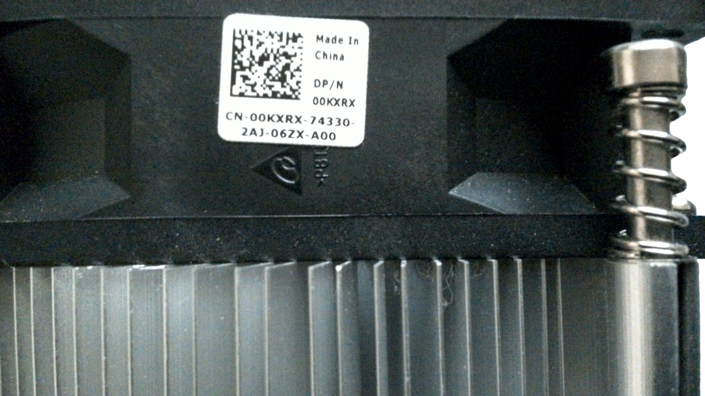 Dell OptiPlex 07VJ1G 4-Pin Cooling Fan & Heatsink