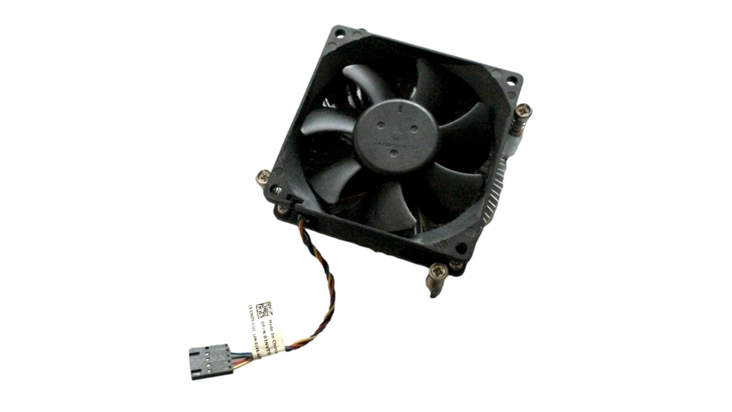 Dell Mini Tower CPU Heatsink+ Fan Assembly 65 WATT 3NVT9 03NVT9 DW014