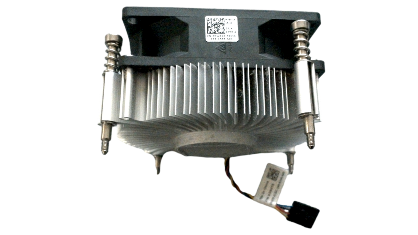 Dell Mini Tower CPU Heatsink+ Fan Assembly 65 WATT 3NVT9 03NVT9 DW014