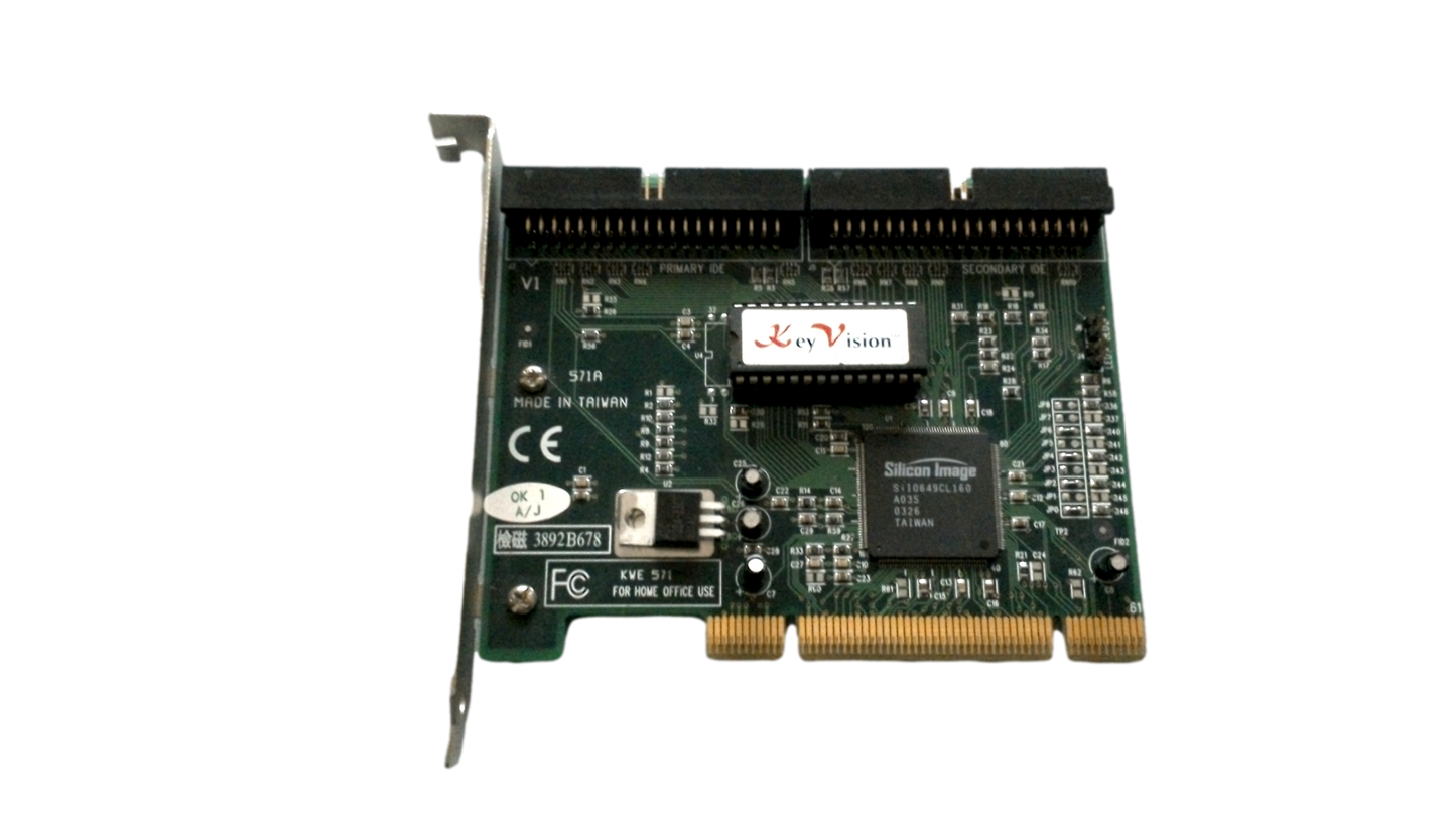KWE 571 KEY VISION 2 PORT PCI IDE IDE CONTROLLER