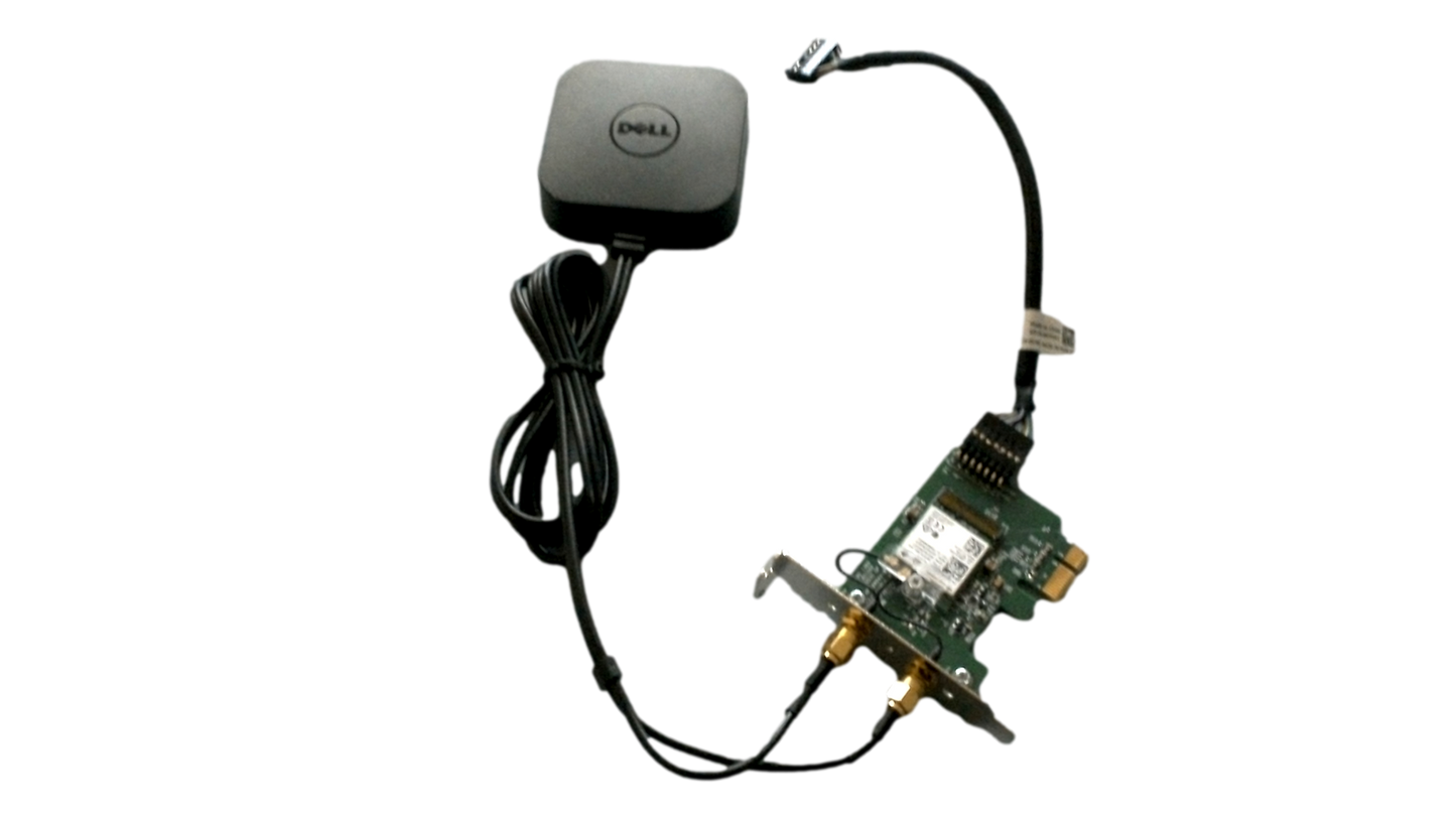 Dell 8265NGW PCIE Dual Band Wireless Adapter 0D8W2M cable 07N43 W/Dell OptiPlex Wireless Antenna 0GJRH7 A00