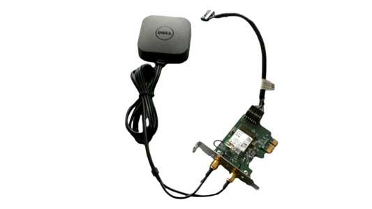 Dell 8265NGW PCIE Dual Band Wireless Adapter 0D8W2M cable 07N43 W/Dell OptiPlex Wireless Antenna 0GJRH7 A00