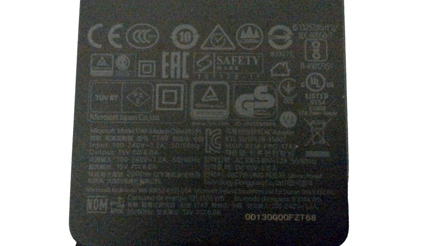 Microsoft Surface Charger 1749 15V 6A 90W