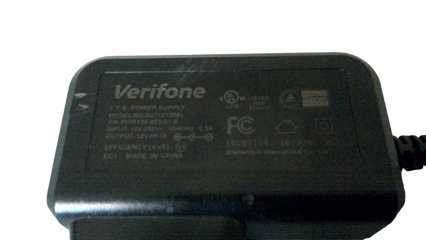 Genuine VeriFone AU1121206U Power Supply for MX915 MX925 Card Terminals