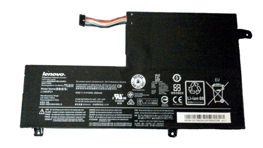 Battery for LENOVO L14M3P21 Flex 3 1470 Yoga 500-15, Flex3-14-IFI Yoga 500 14ISK