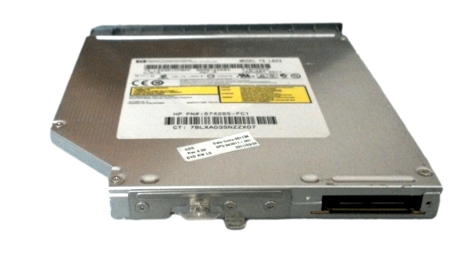 Hp TS-L633 Lightscribe SATA DL 12.7 MM DVD±RW Drive 574285-FC1