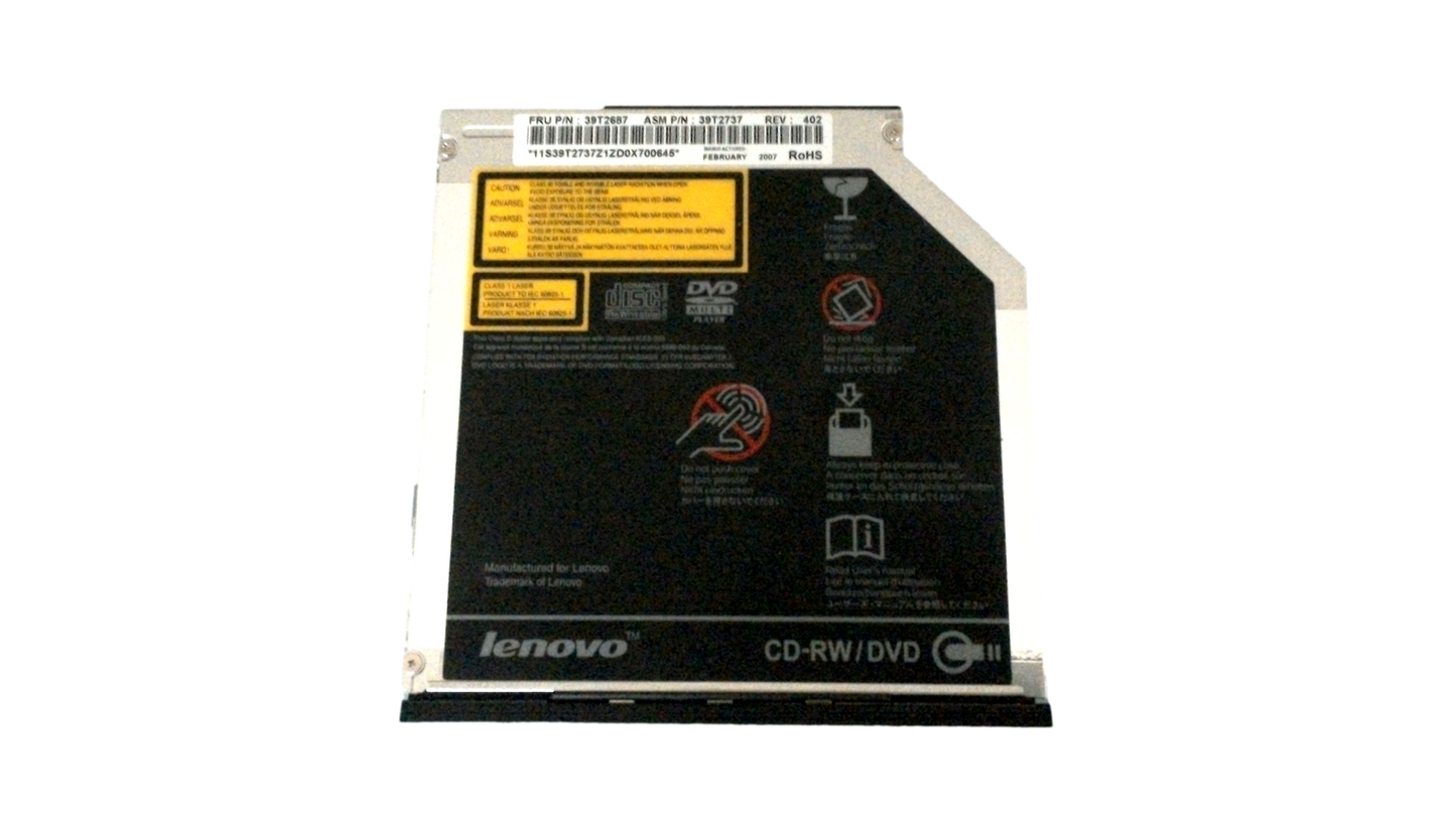 IBM LENOVO Thinkpad T60 T61 R60 R61 Z60 Z61 X60 X61 CDRW/DVD DRIVE 39T2578