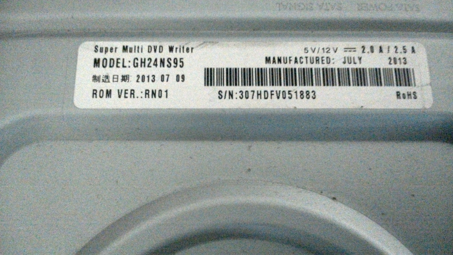 LG Desktop Super Multi DVD Writer- GH24NS95