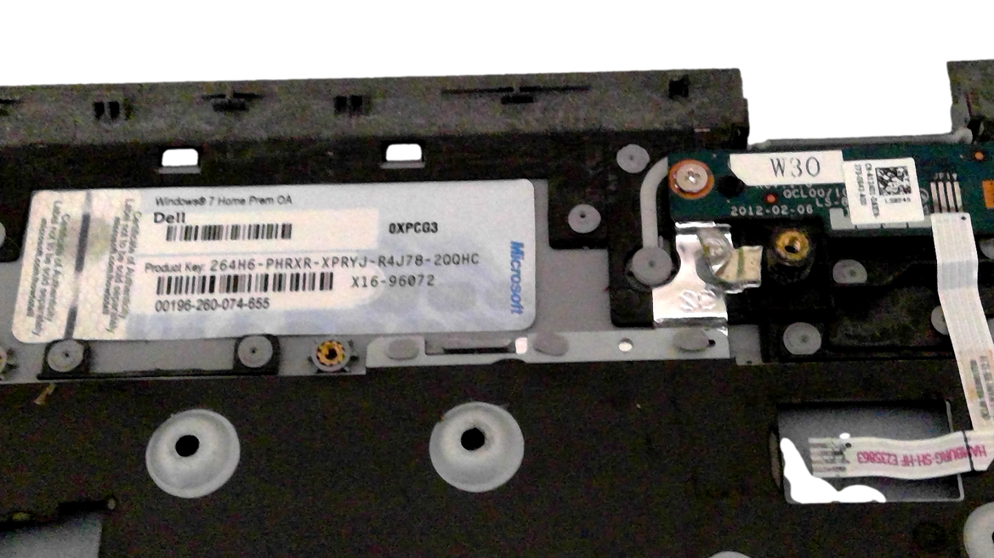 Dell Inspiron 15R 5520 7520 Palmrest Touchpad P25F-001/0FH7F 00FH7F