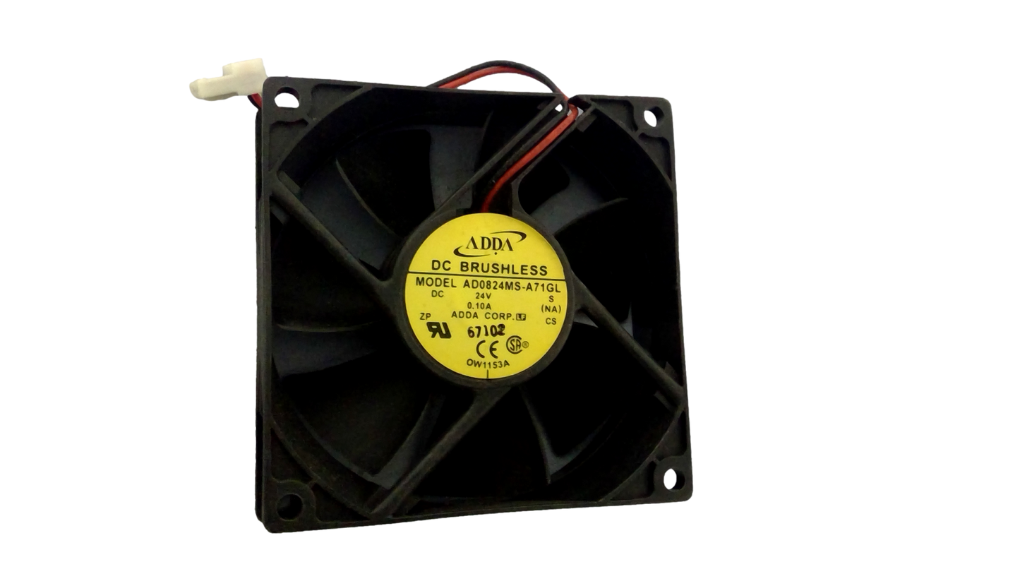 ADDA AD0824MS-A71GL 80*80*25mm 24V 0.10A Inverter Cooling Fan 2-wire
