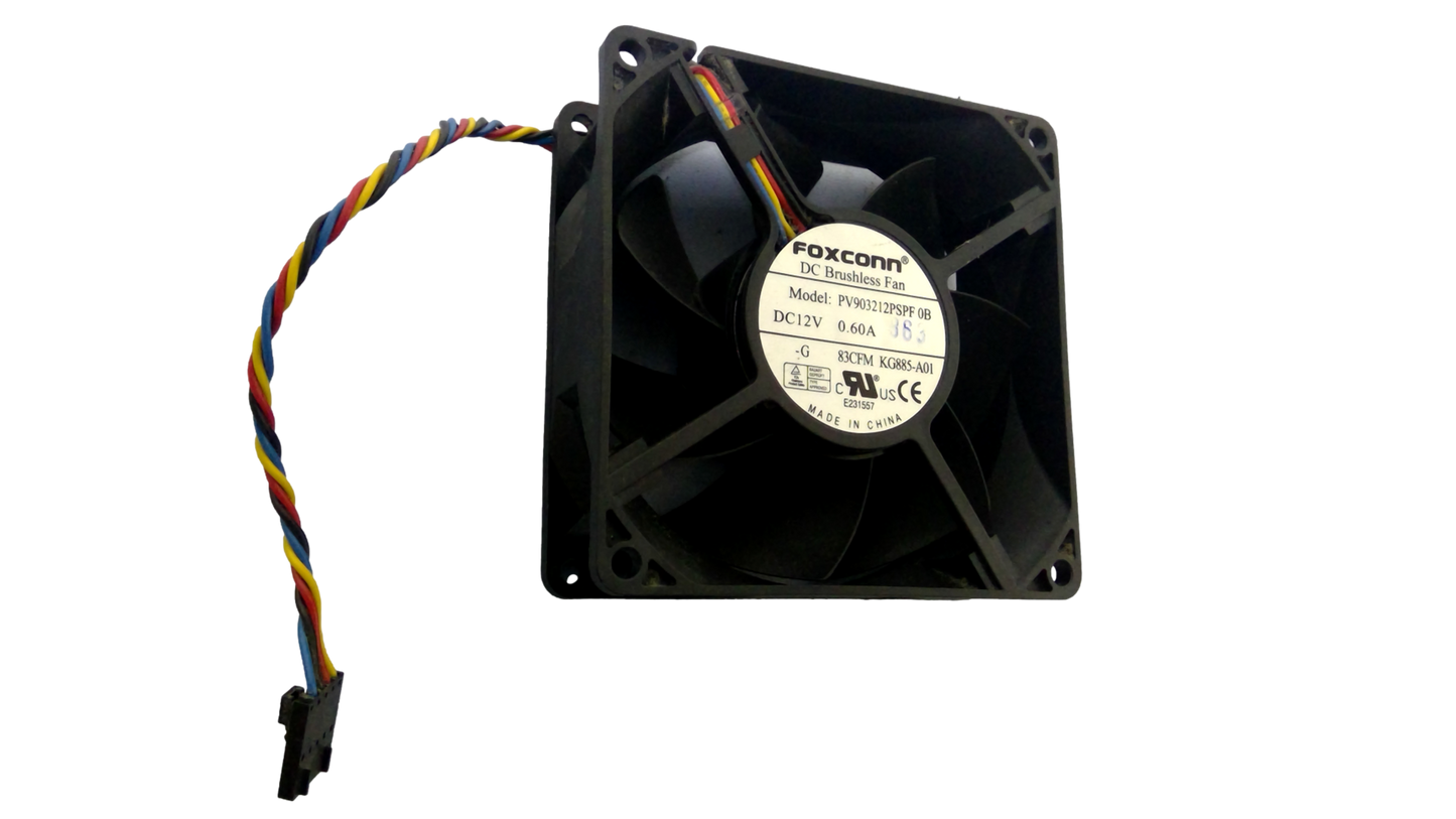 FOXCONN DC BRUSHLESS PV903212PSPF 0B DC12V 0.60A -G 83CFM KG885-A01