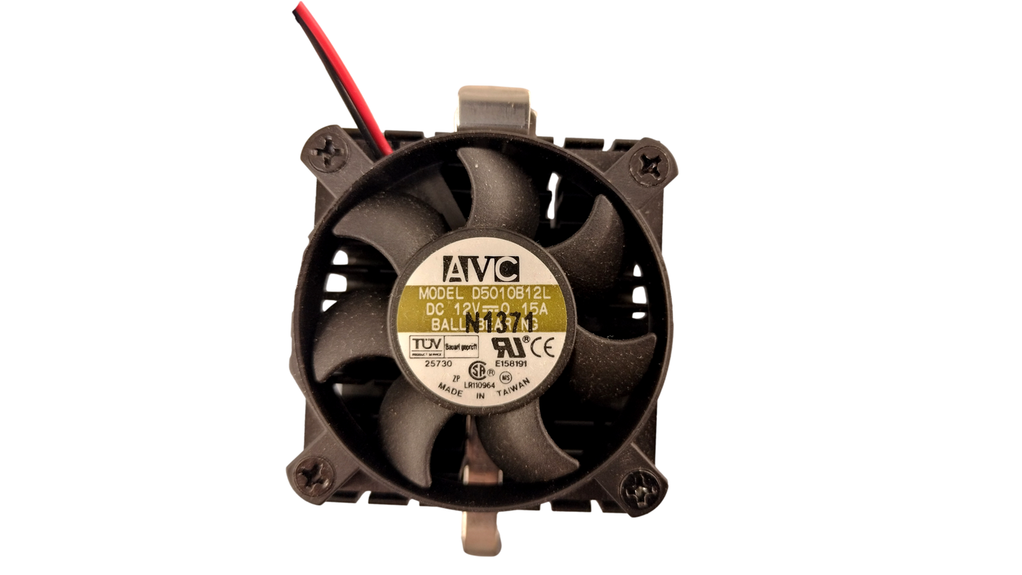 AVC D5010B12L Fan 45mm Socket 7 CPU Cooler 4 pin Molex connector
