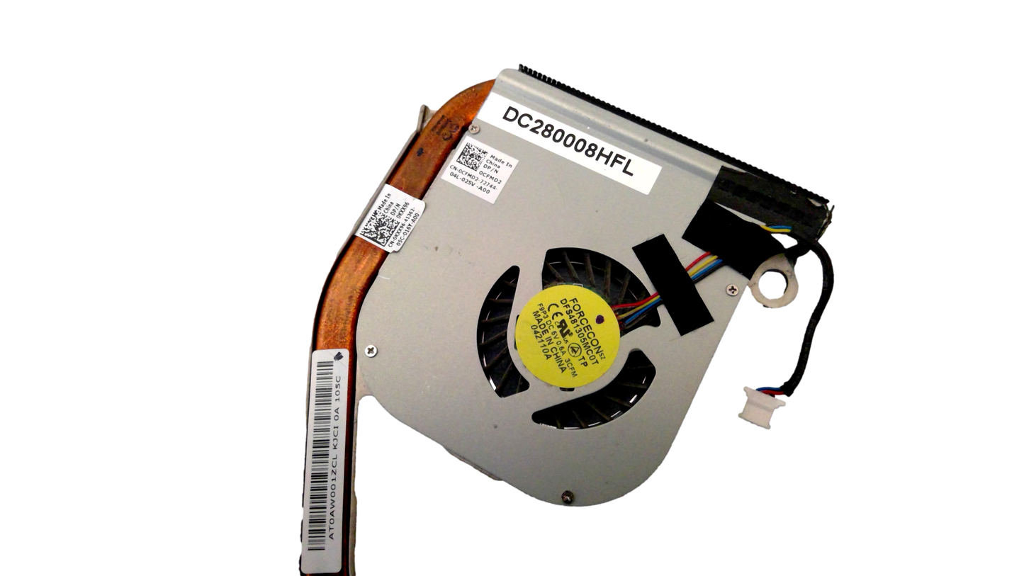 Dell Latitude E4310 Laptop CPU Cooling Fan Heatsink KXX96 0KXX96 CFMD2 0CFMD2