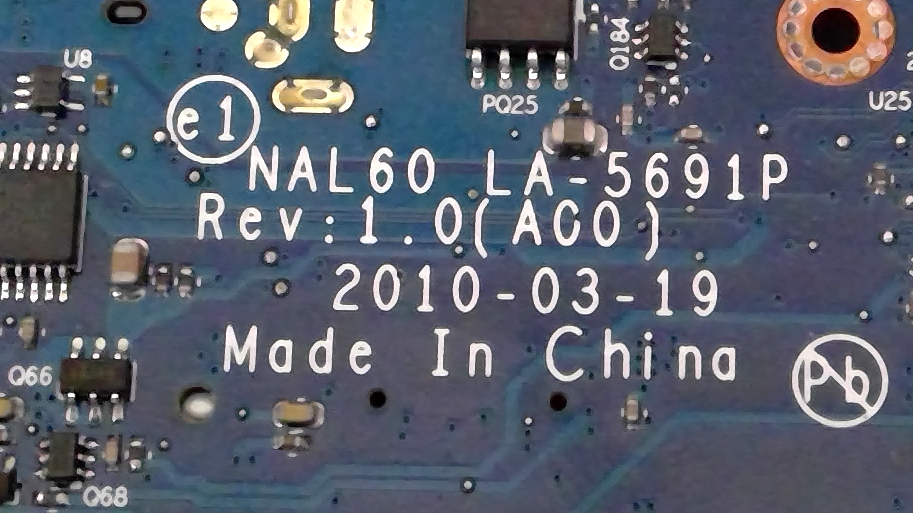 Nal60 La-5691p Dell Latitude E4310 5tmmx Motherboard Laptop Motherboards