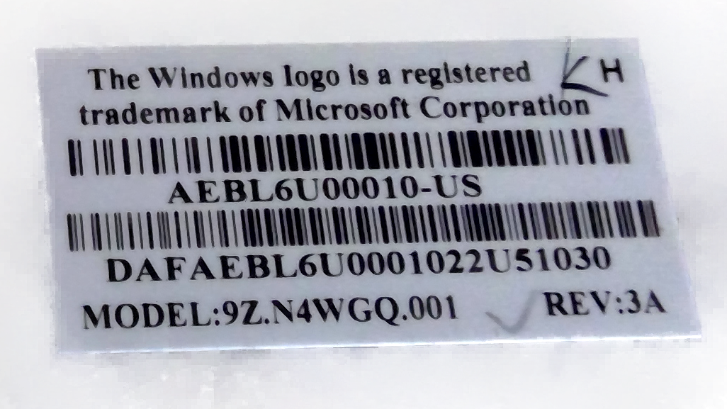 Toshiba Satellite 9Z.N4Wgq.001 Us Keyboard