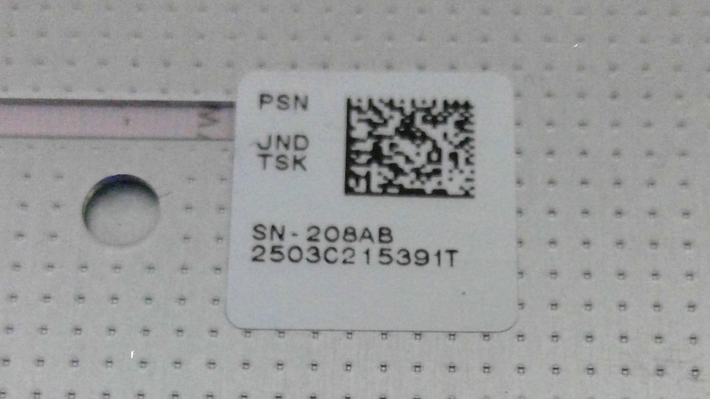 Toshiba Dell HP Laptop DVD +/-RW Drive P/N SN-208 Rev. 2.00