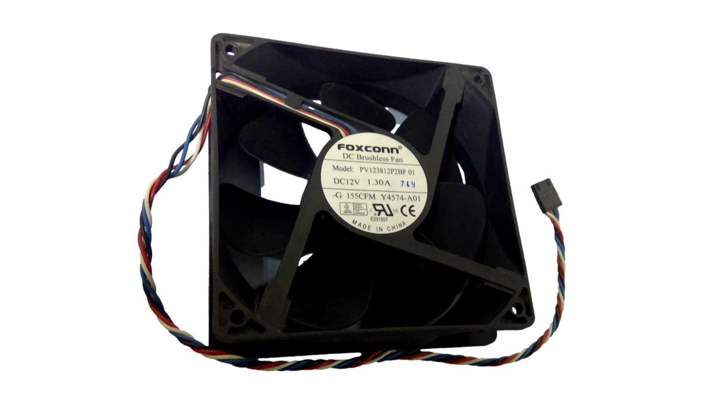 Cooler Fan for FOXCONN 12038 PV123812P2BF 01 12V 1.3A Dell Y4574 Optiplex 960 Case Fan 4Wire Cooling Fan