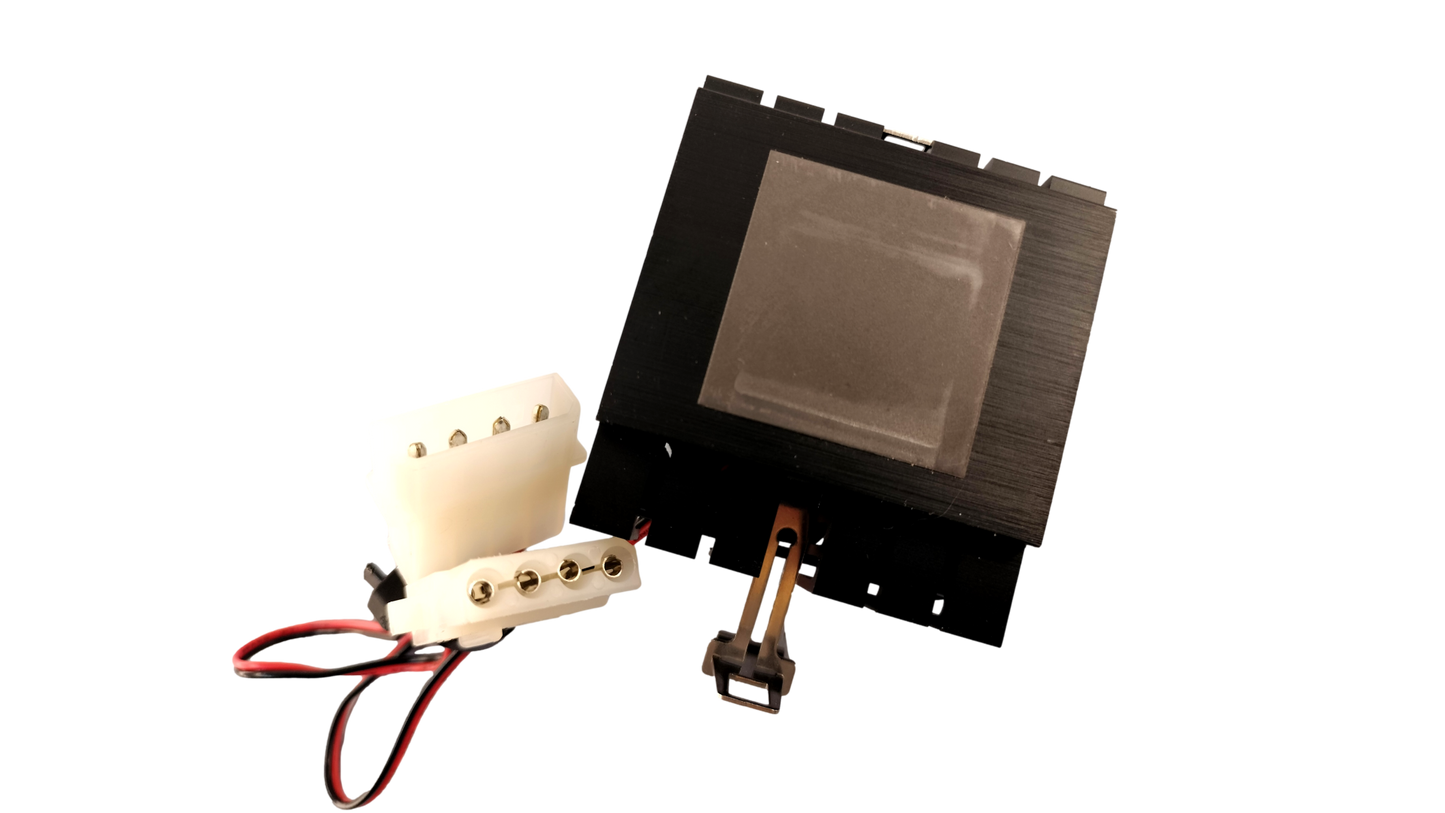 AVC D5010B12L Fan 45mm Socket 7 CPU Cooler 4 pin Molex connector